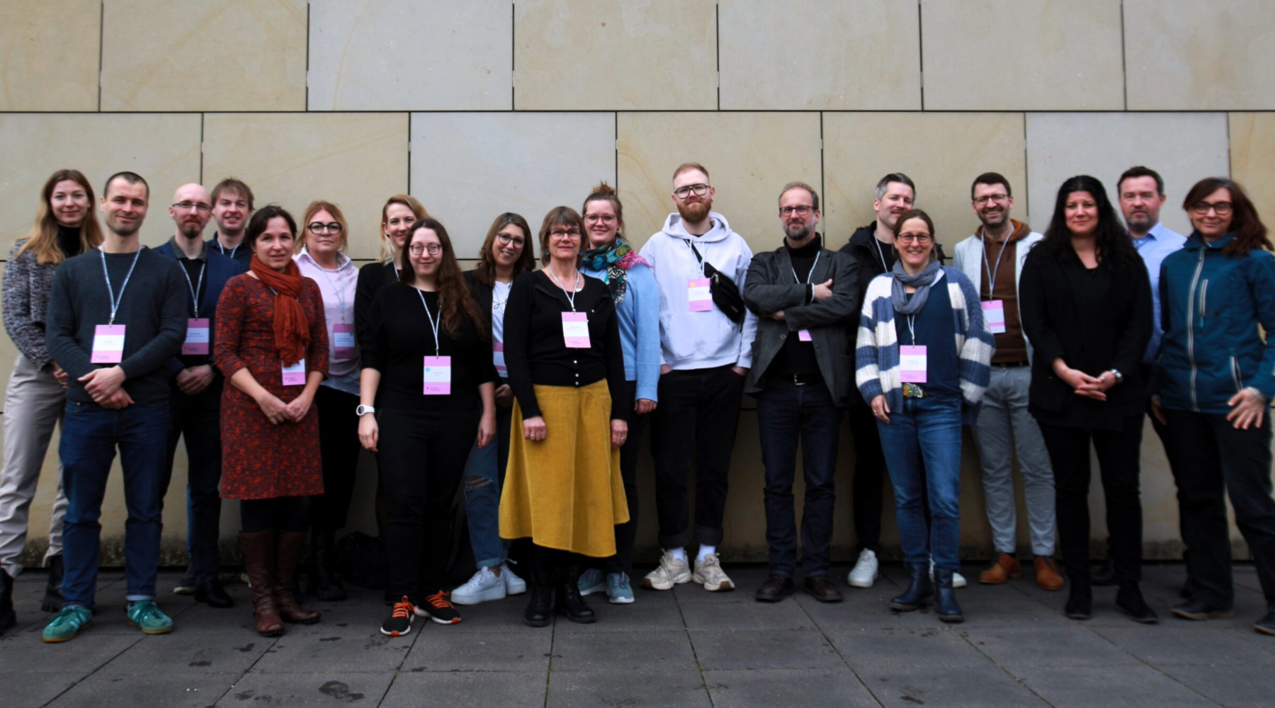 Austausch des Kompetenzzentrums in Potsdam - Gruppenbild